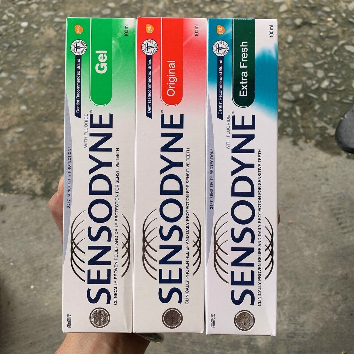 [HCM] Kem đánh răng SENSODYNE giảm ê buốt (100ml) - HÀNG NHẬP THÁI LAN