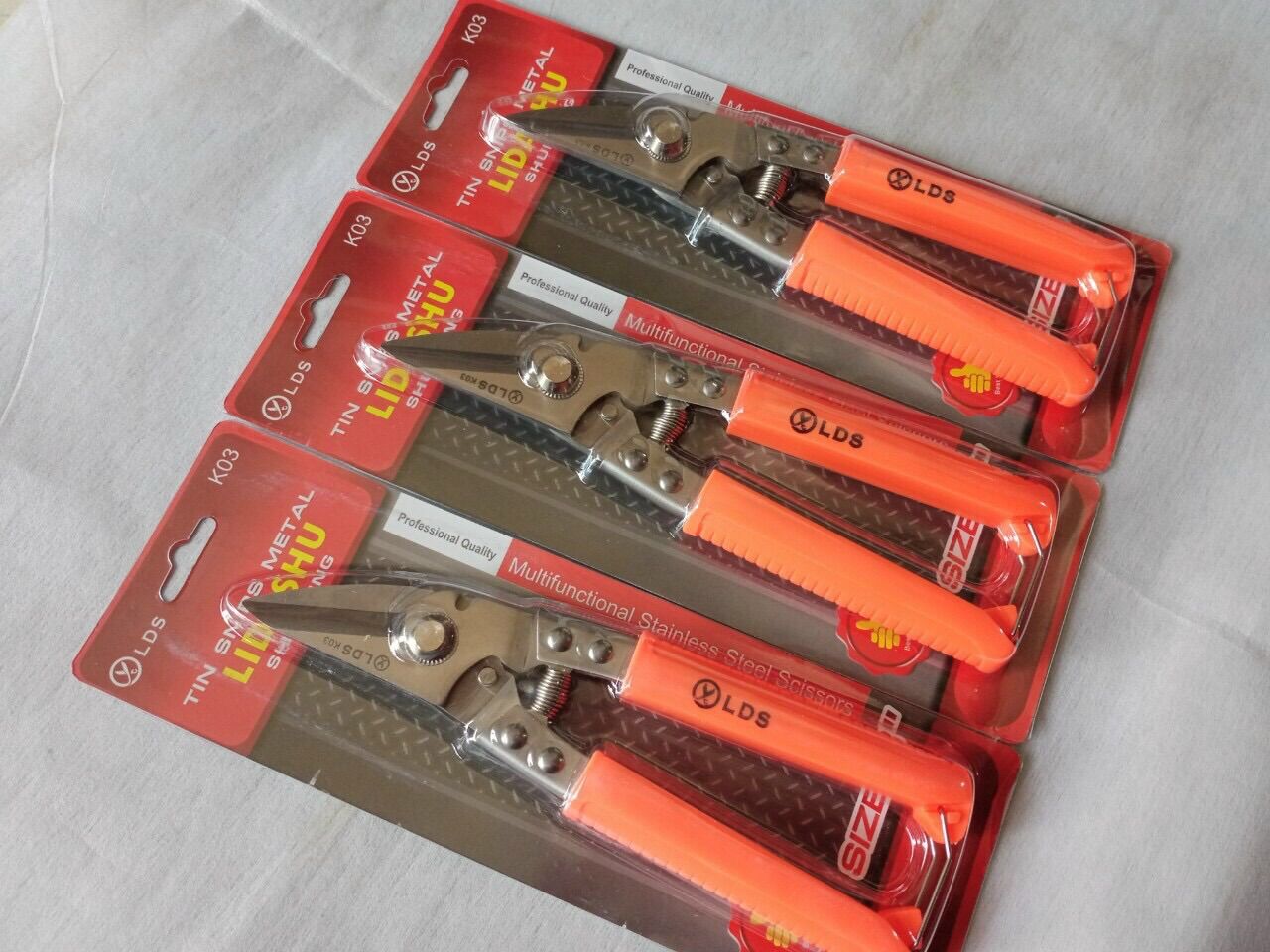 Kéo Cắt Tôn Cong Phải 8in