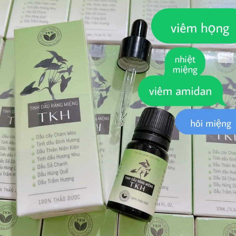 Tinh dầu răng miệng tkh