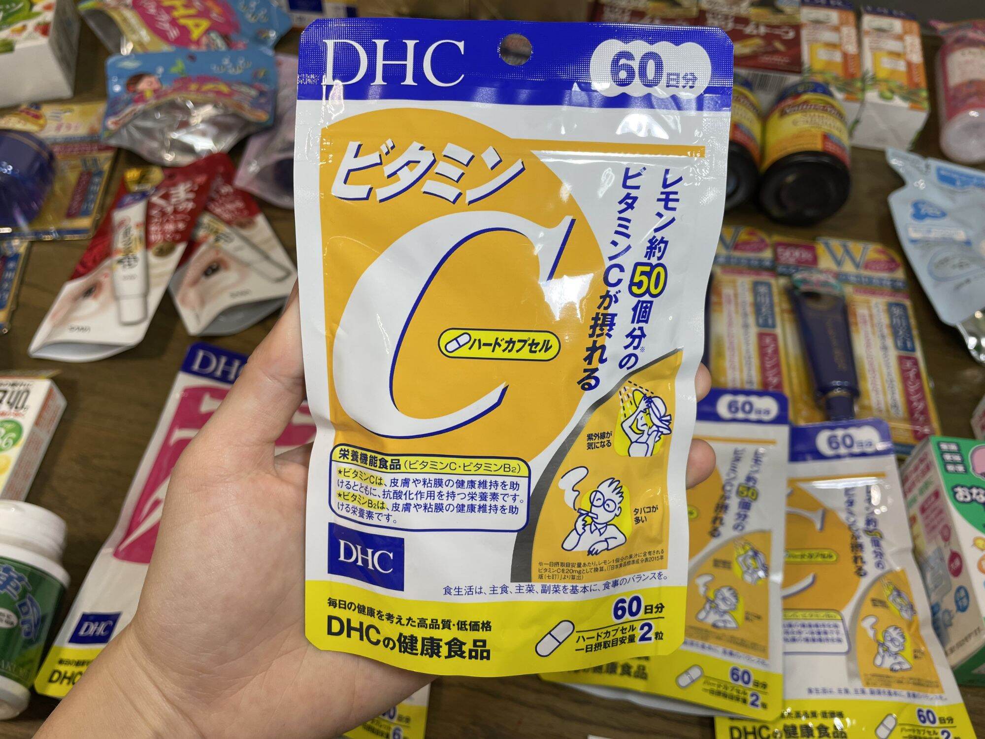 Viên uống DHC vitamin C Nhật Bản 60 ngày