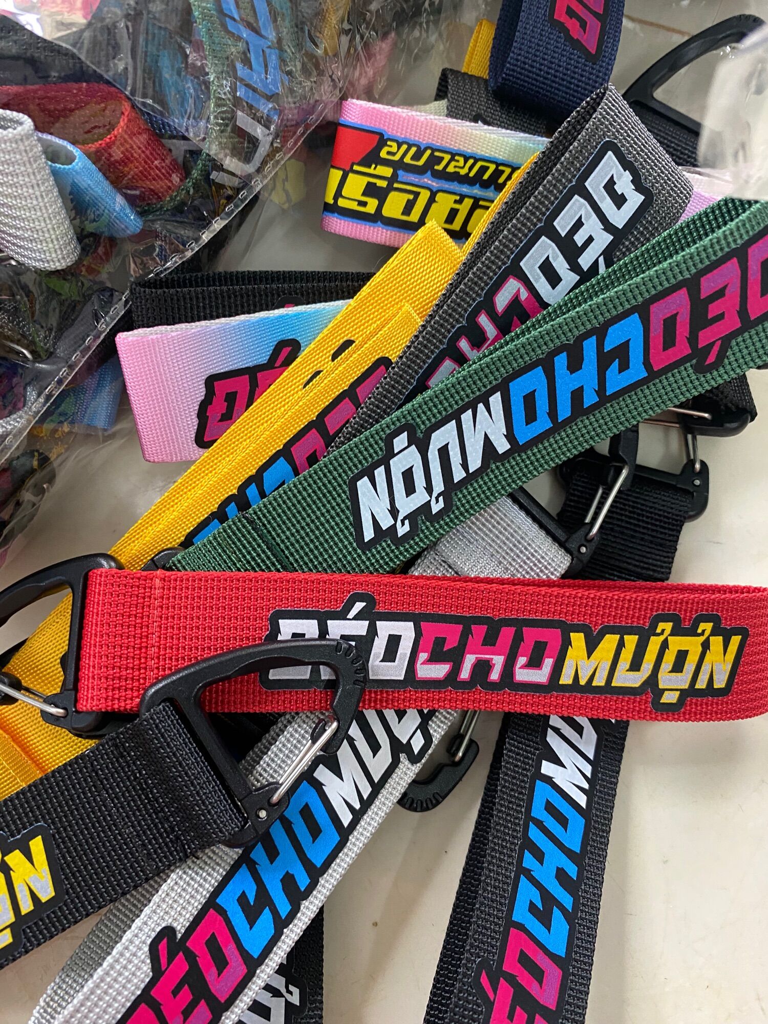 Combo 2 dây Móc khoá đéocho mượn/ còn cái nịt
