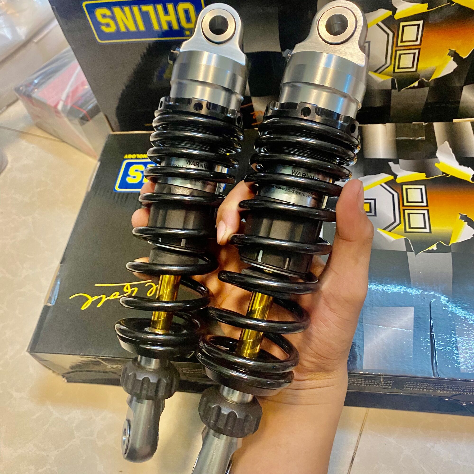 Phuộc nhún sau OHLINS các xe Sirius Jupiter taurus cub 280mm