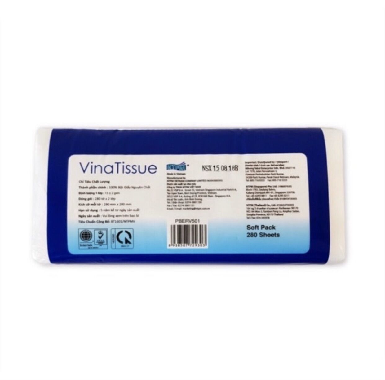 Vina Tissue Paper Towels 280 Sheets