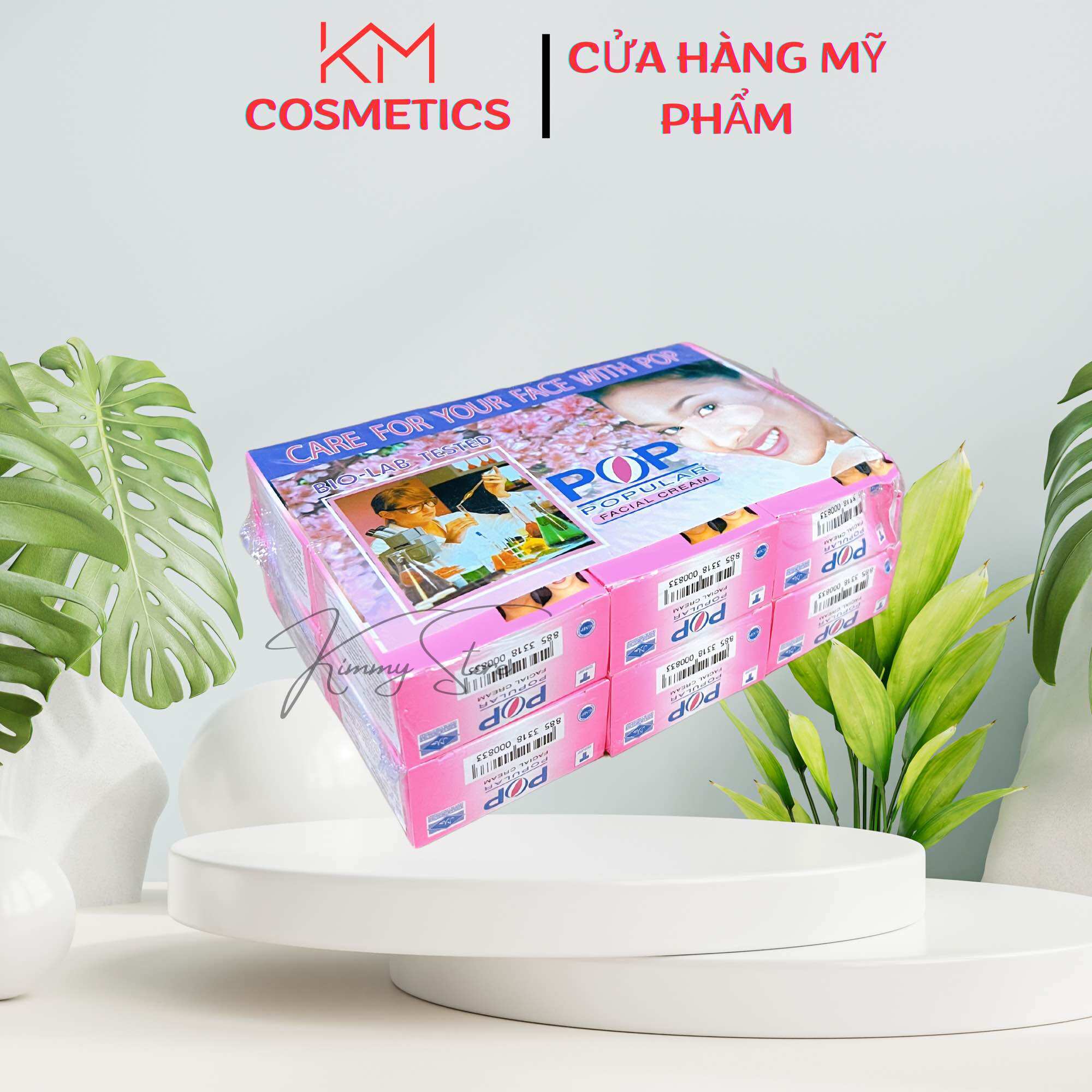 [HCM]Lẻ hộp 4g kem trắng da Pop Thái