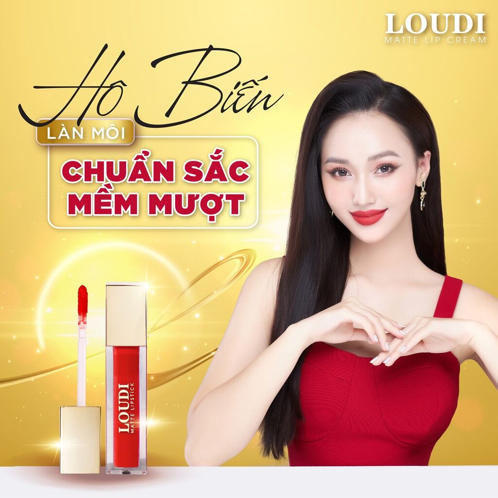 🌺son loudi lipstick🌺dạng kem🌺cam kết hàng chính hãng 100%🌺