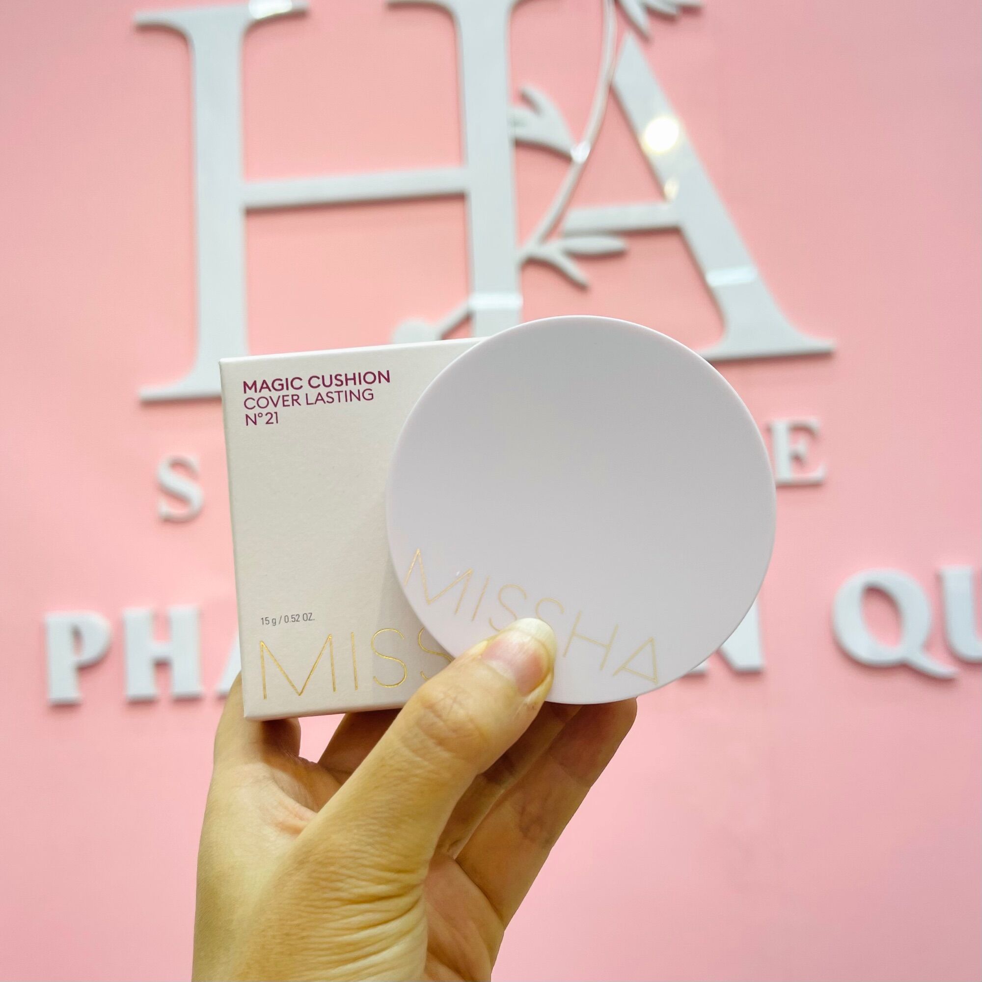 Phấn nước missha m magic cushion cover lasting spf50+ kiềm dầu