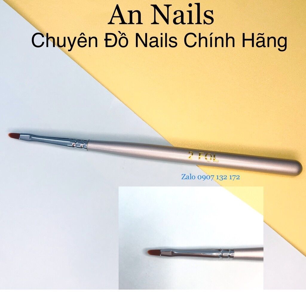 Cọ Vẽ Hoa Cúc, Cọ Bản Tròn Fol số 2