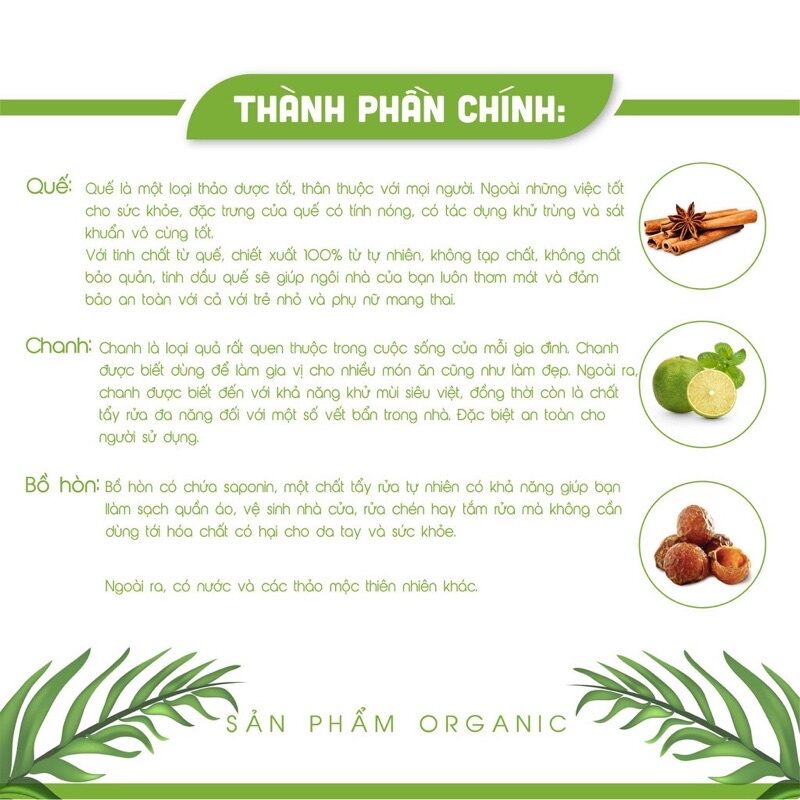 Nước Lau Sàn Quế An An