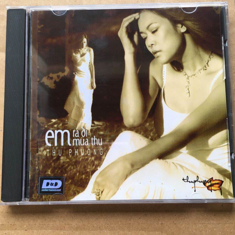 Cd thu phương - em ra đi mùa thu full box nhãn đĩa in phun