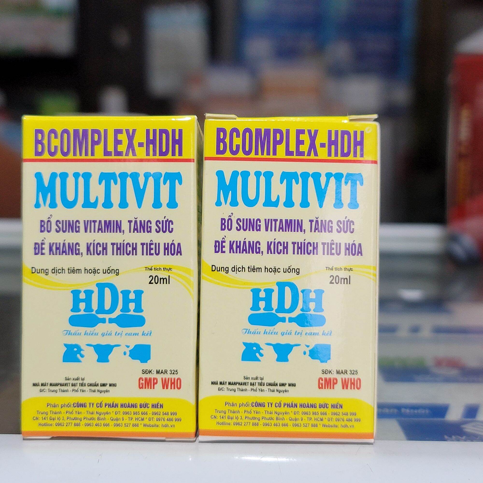 MULTIVIT 20ml Tăng Sức Đề Kháng, Kích Thích Tiêu Hóa Thú Cưng
