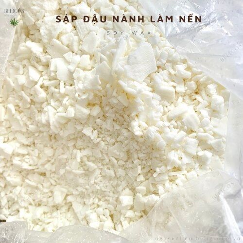 [HCM]Sáp Đậu Nành Làm Nến Thơm Cao Cấp 500 gram