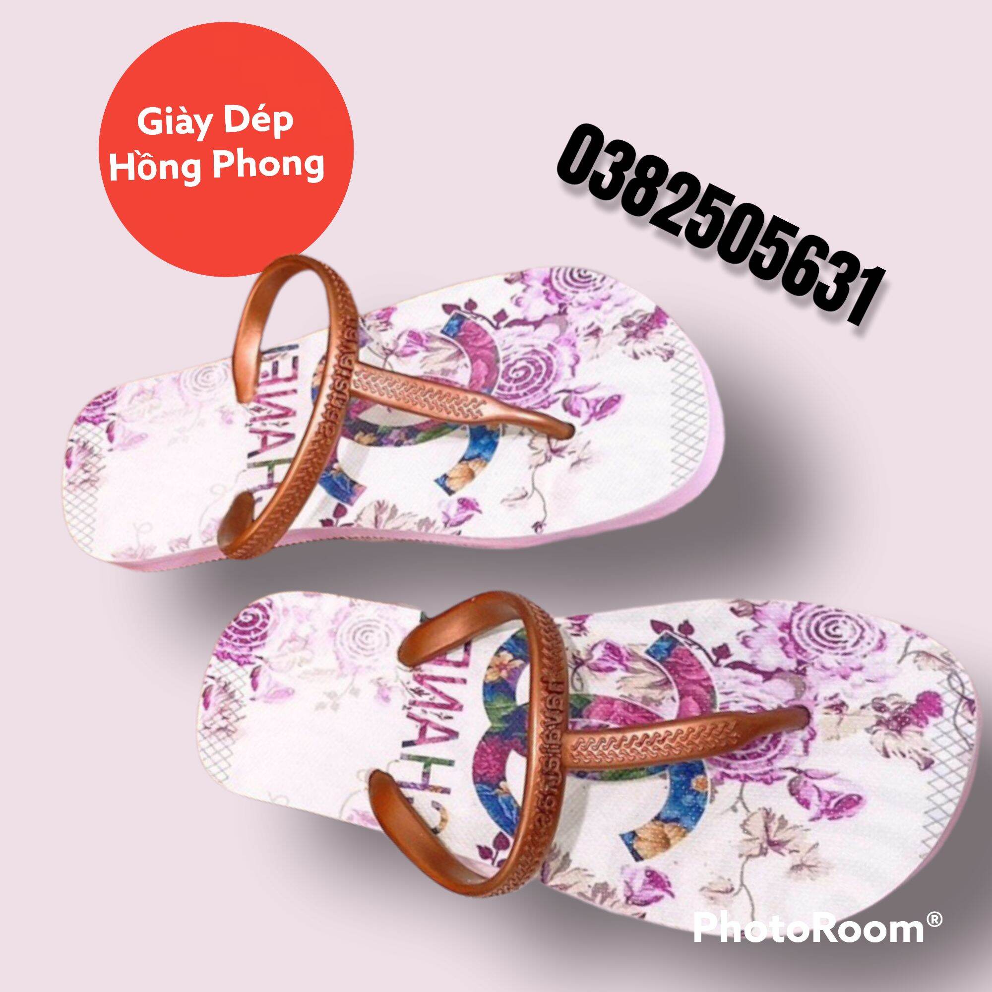 dép havaianas nữ xốp kiểu nhật