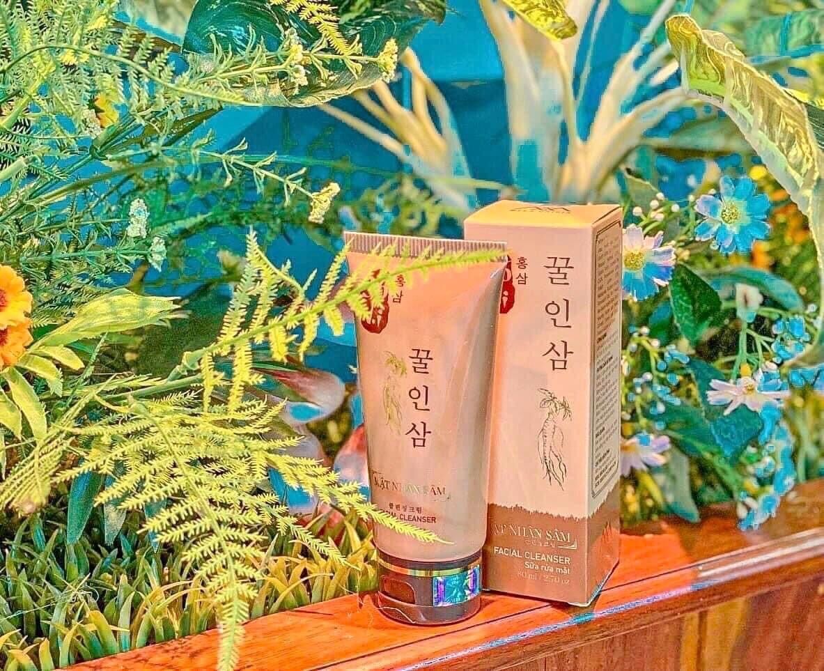 (C.Hãng100%) Sữa Rửa Mặt Cao Mụn Sâm Đỏ 36 Vị - Mật Nhân Sâm
