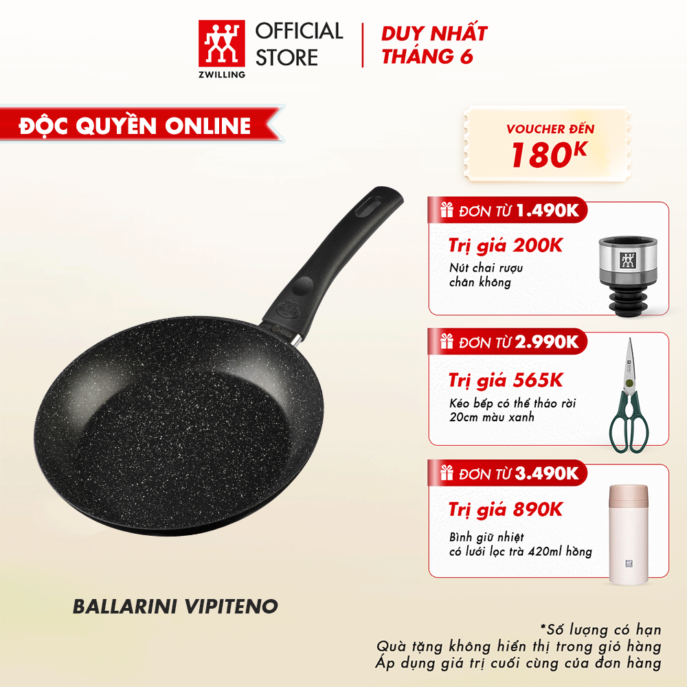 Chảo chống dính ballarini vipiteno bằng nhôm 20cm