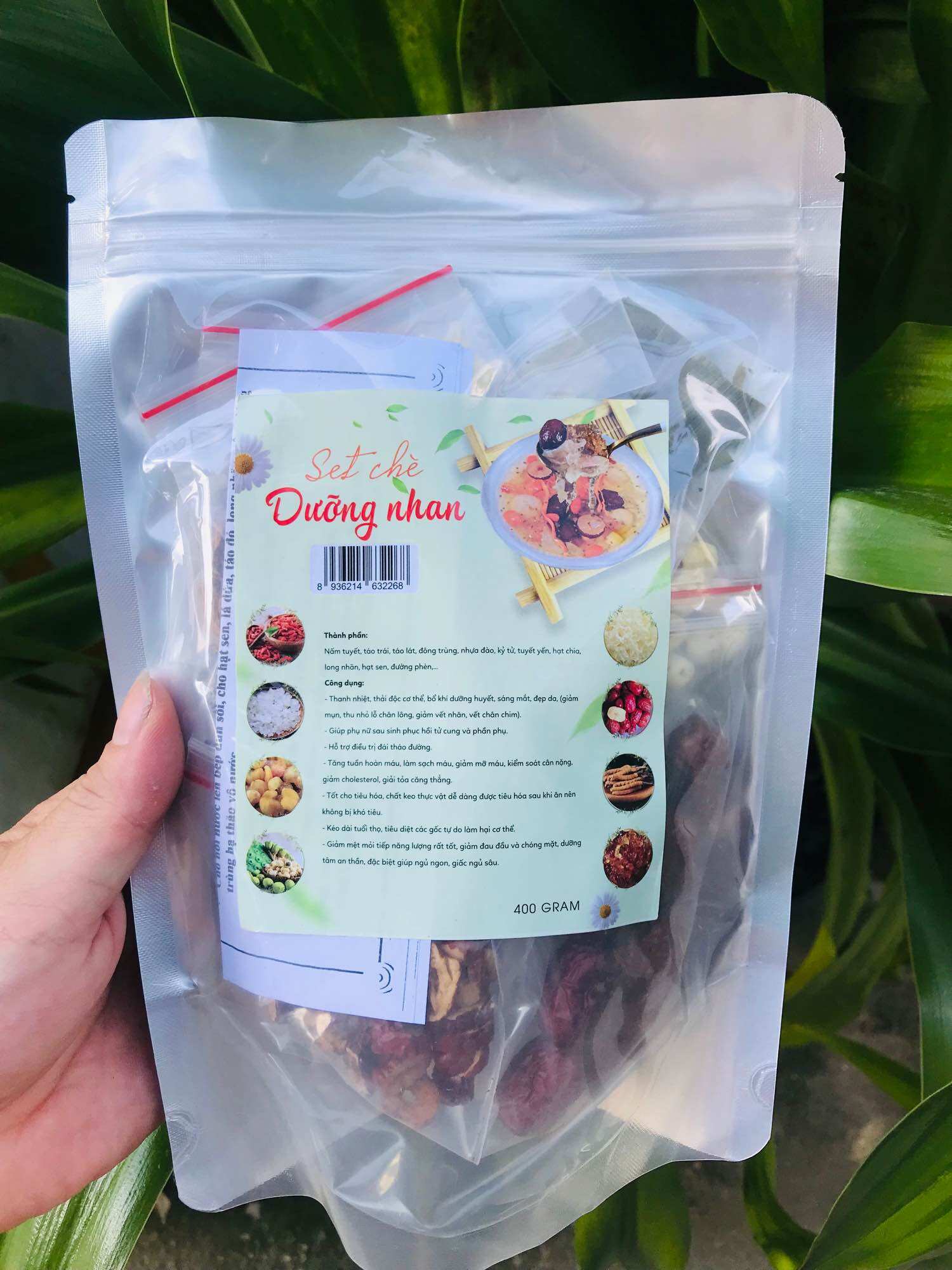 Combo sét chè dưỡng nhan 12 vị