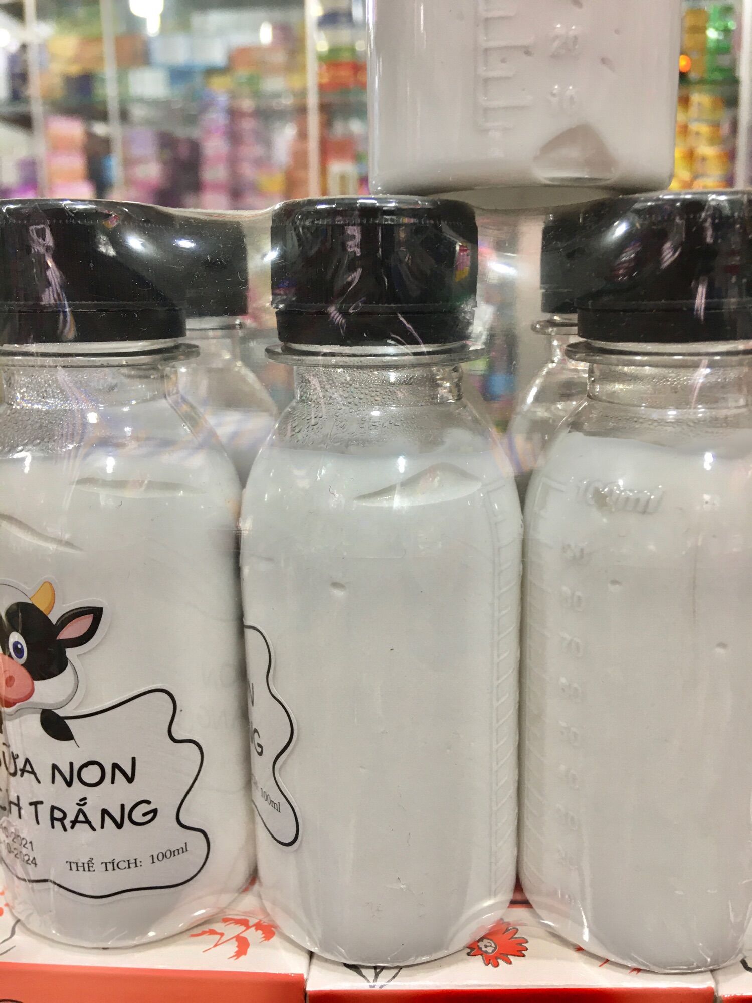 { chuẩn hàng } kem ủ sữa non trắng da con bò chai 100ml