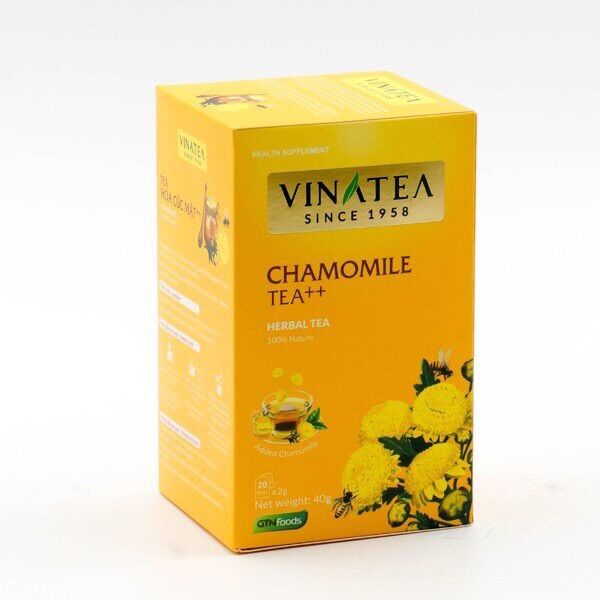 Trà hoa cúc mật Vinatea hộp 40g ( 20 túi lọc x 2g)