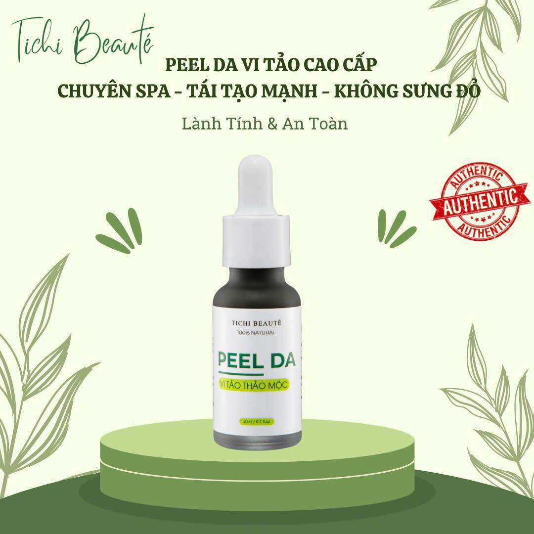 Vi tảo tẩy tế bào chết body, mông , lưng, nách, thâm ,trắng da , se khít lỗ chân lông tichi beauté an toàn - ha