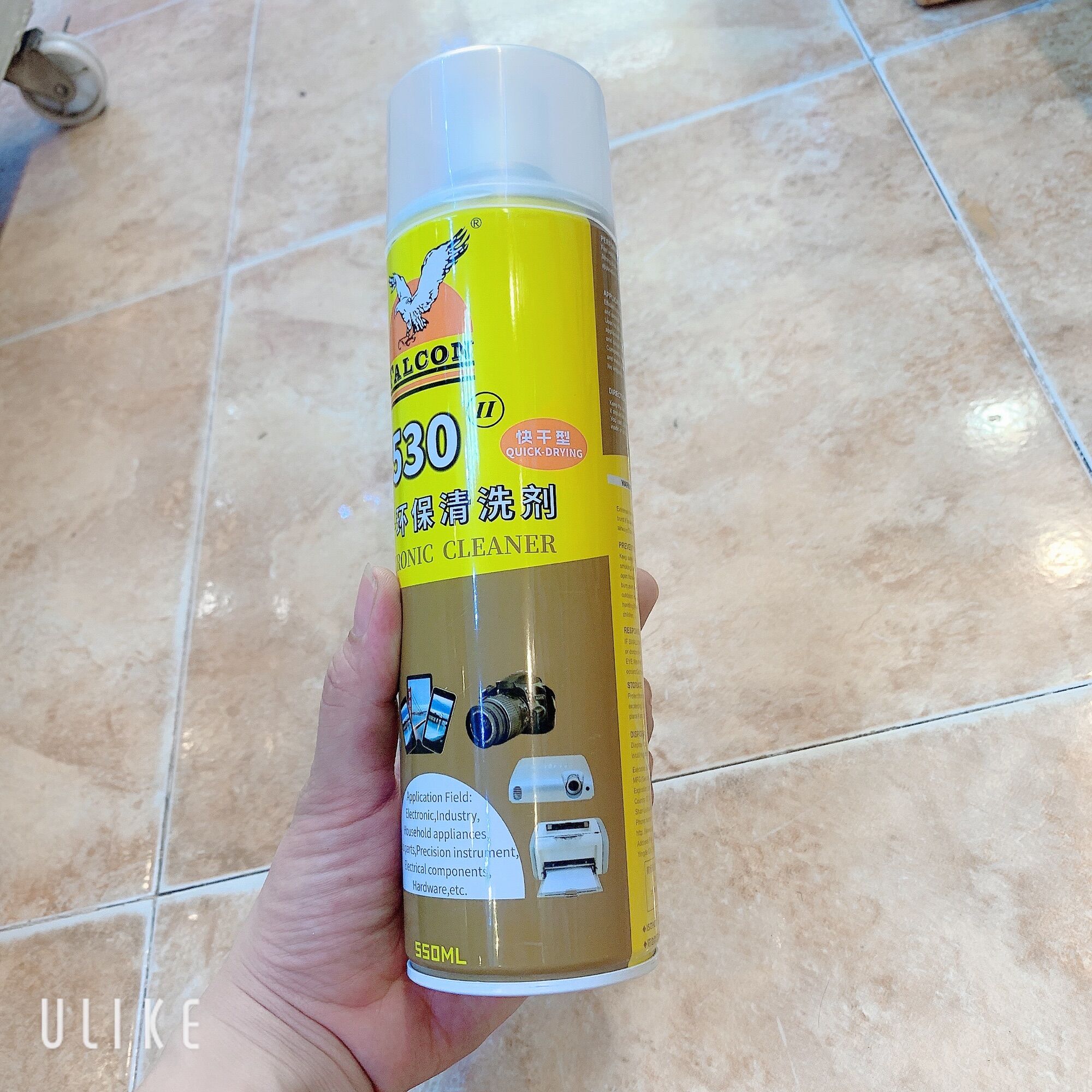 Chai xịt lau màn hình Falcon 530