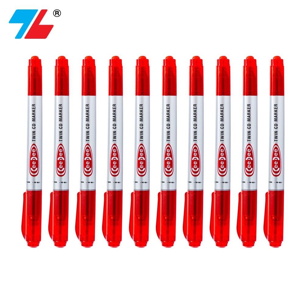 Bút lông dầu Thiên Long PM-04 2 đầu bút