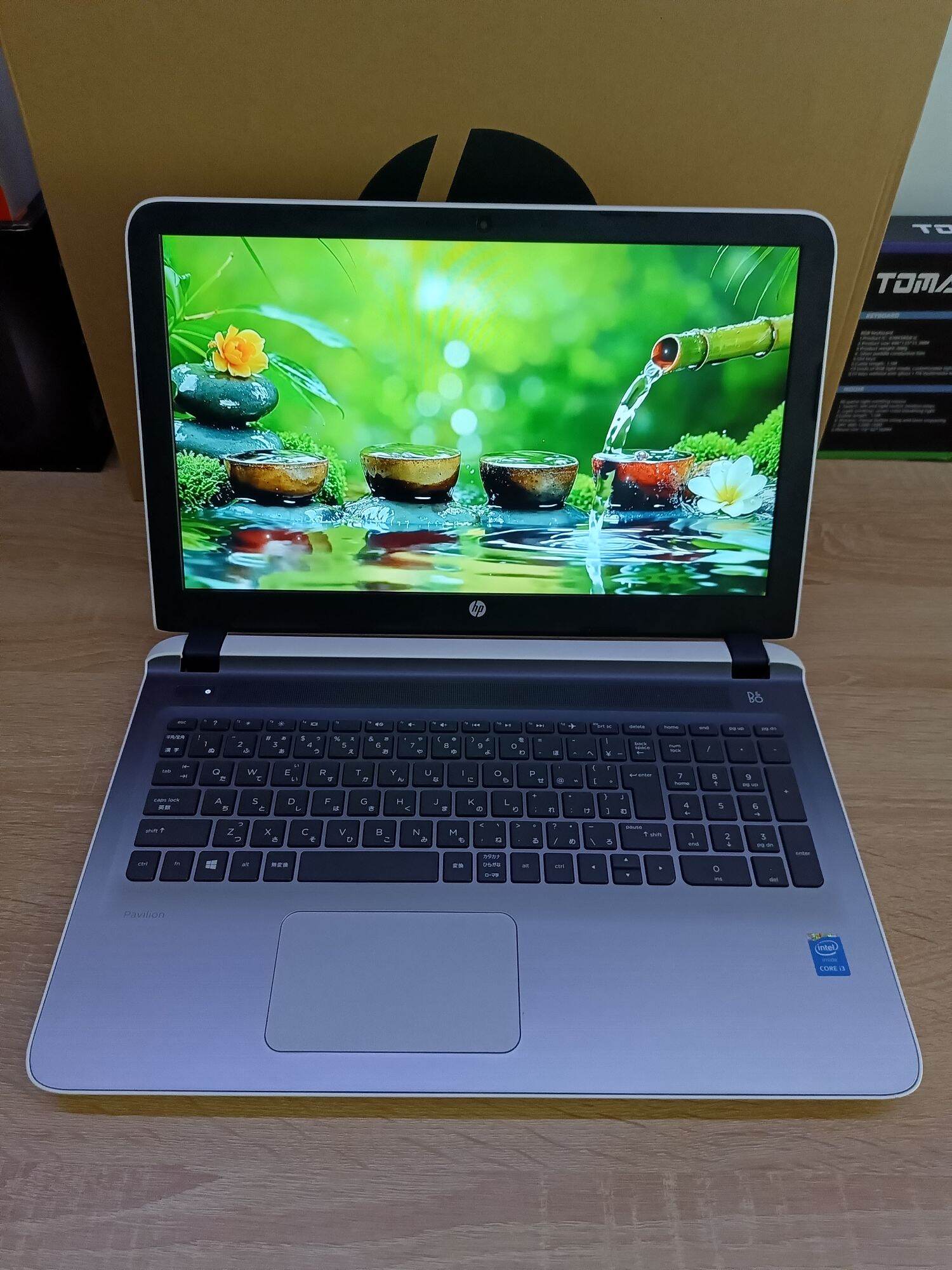 Laptop HP pavilion Notebook đẹp như mới 95%Co i3 gen 5/Ram 8GB/SSD 128G/Màn hình 15.6in.HDMI /VGA/ca