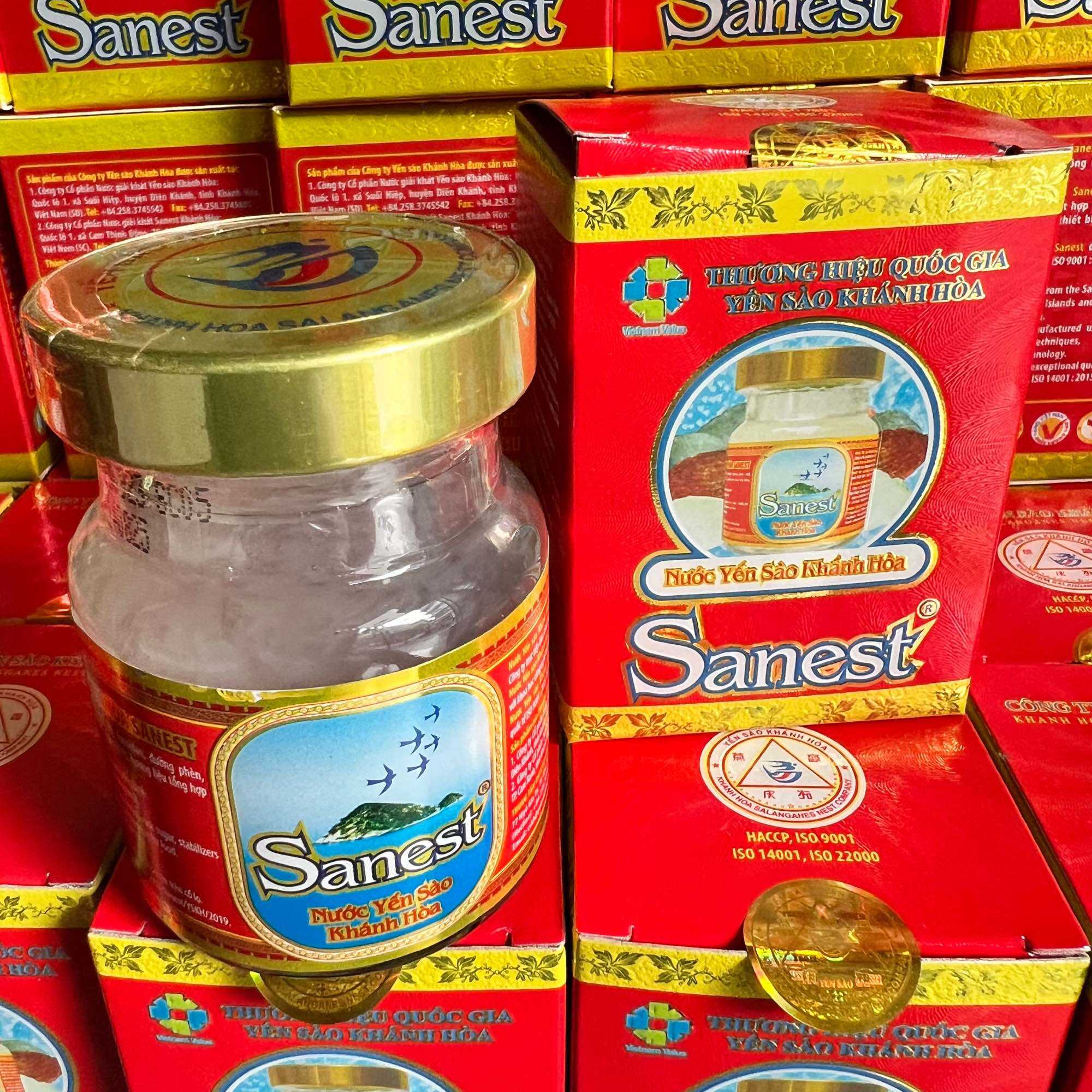 nước yến sào Sanest 70ml 10 lọ
