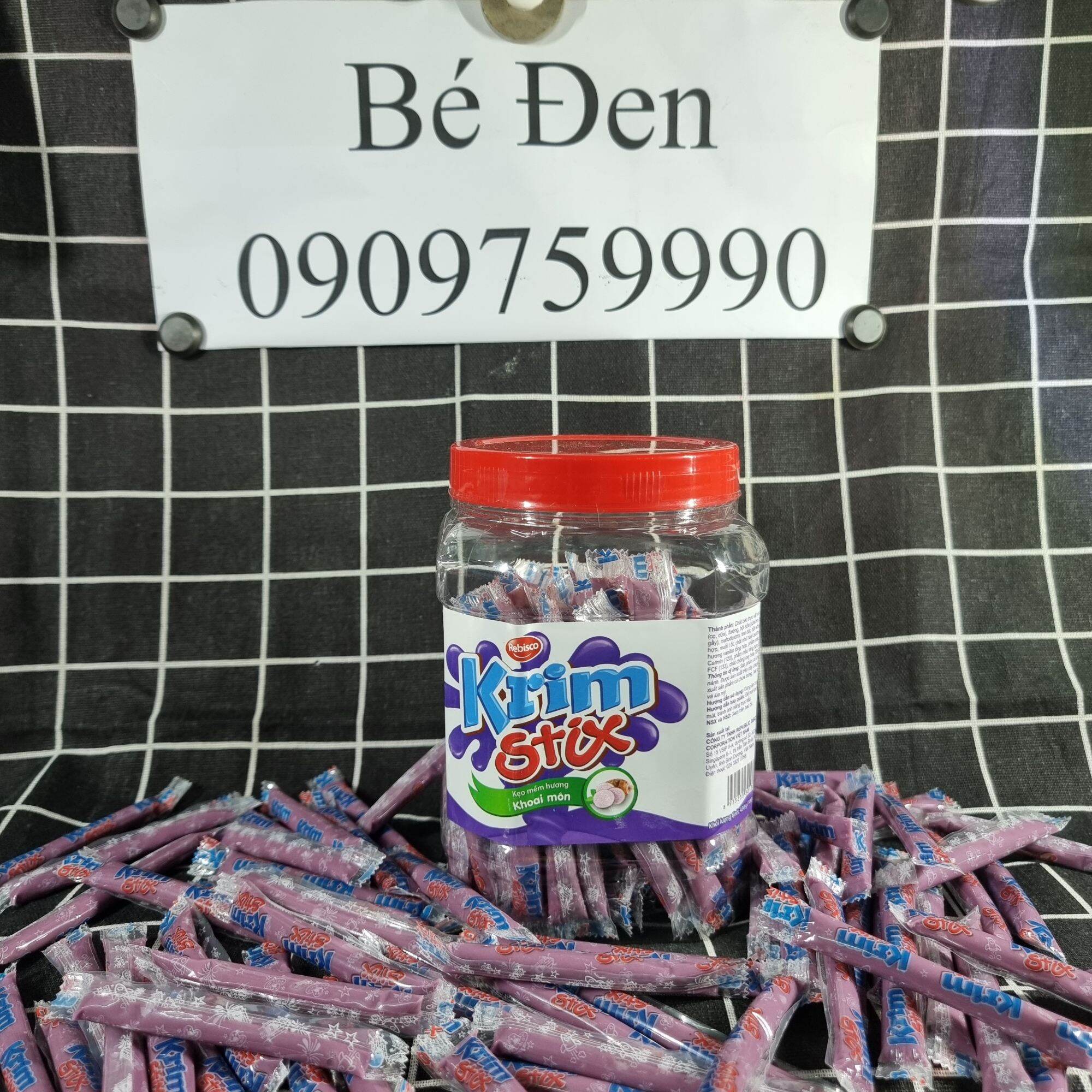 [HCM]Khoai Môn Krim Stix 1 hộp 100 que