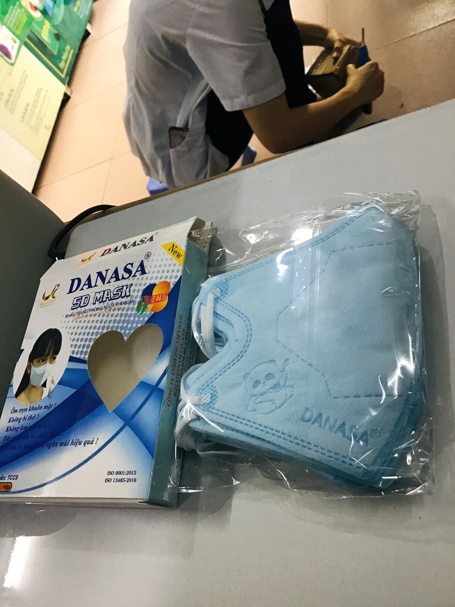 khẩu trang DANASA 5D mask (1hộp / 10 cái)