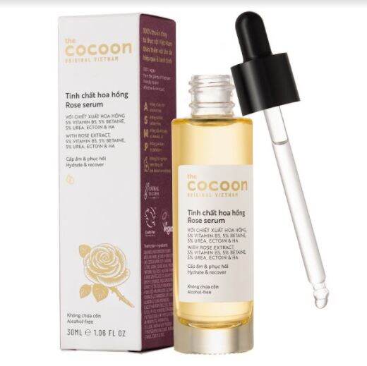 Tinh chất dưỡng da hoa hồng Cocoon Rose serum