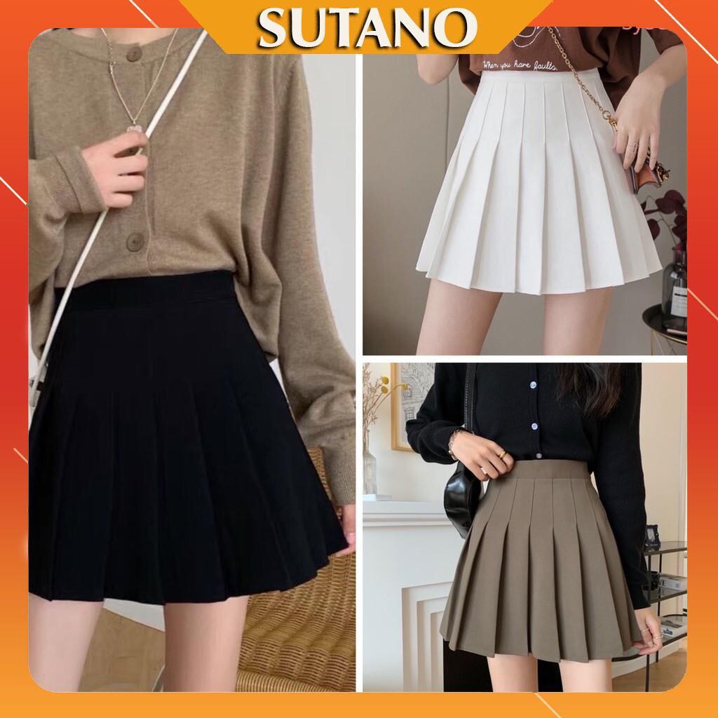 Chân váy ngắn xếp li