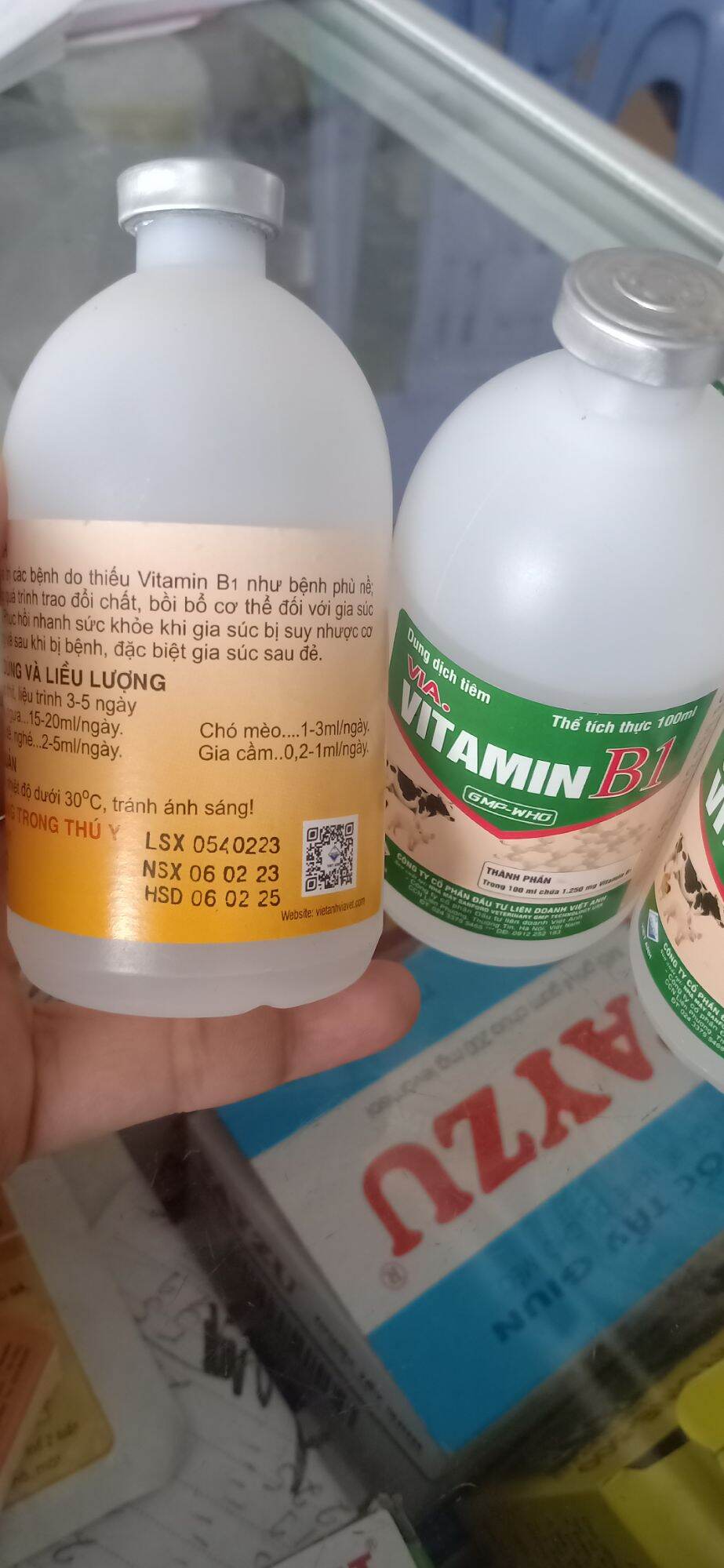 Vitamin B1 dạng nước 100ml