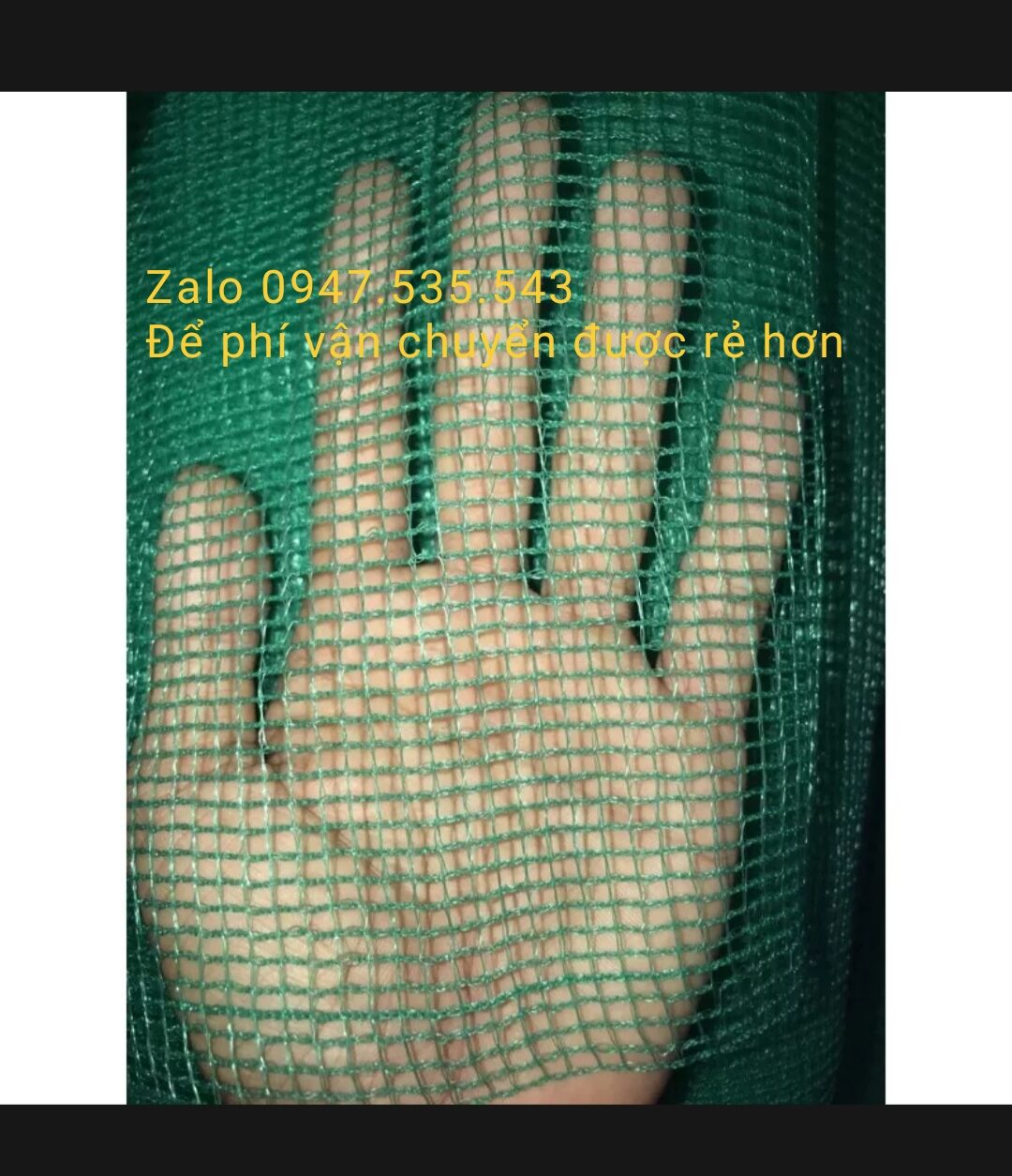 Lưới rọ xanh cước xanh mắt lưới 3li 3mm- 300cm 3mét