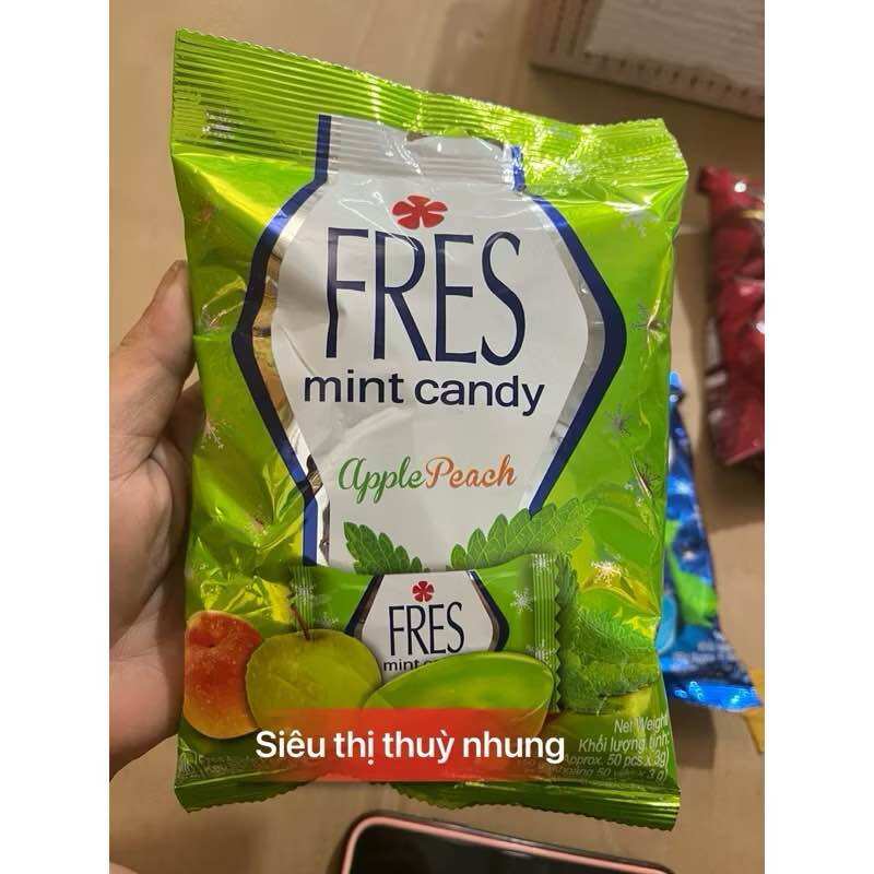 Kẹo The Bạc Hà Lúa Mạch Fres Barley Mint Candy (Gói 150g)