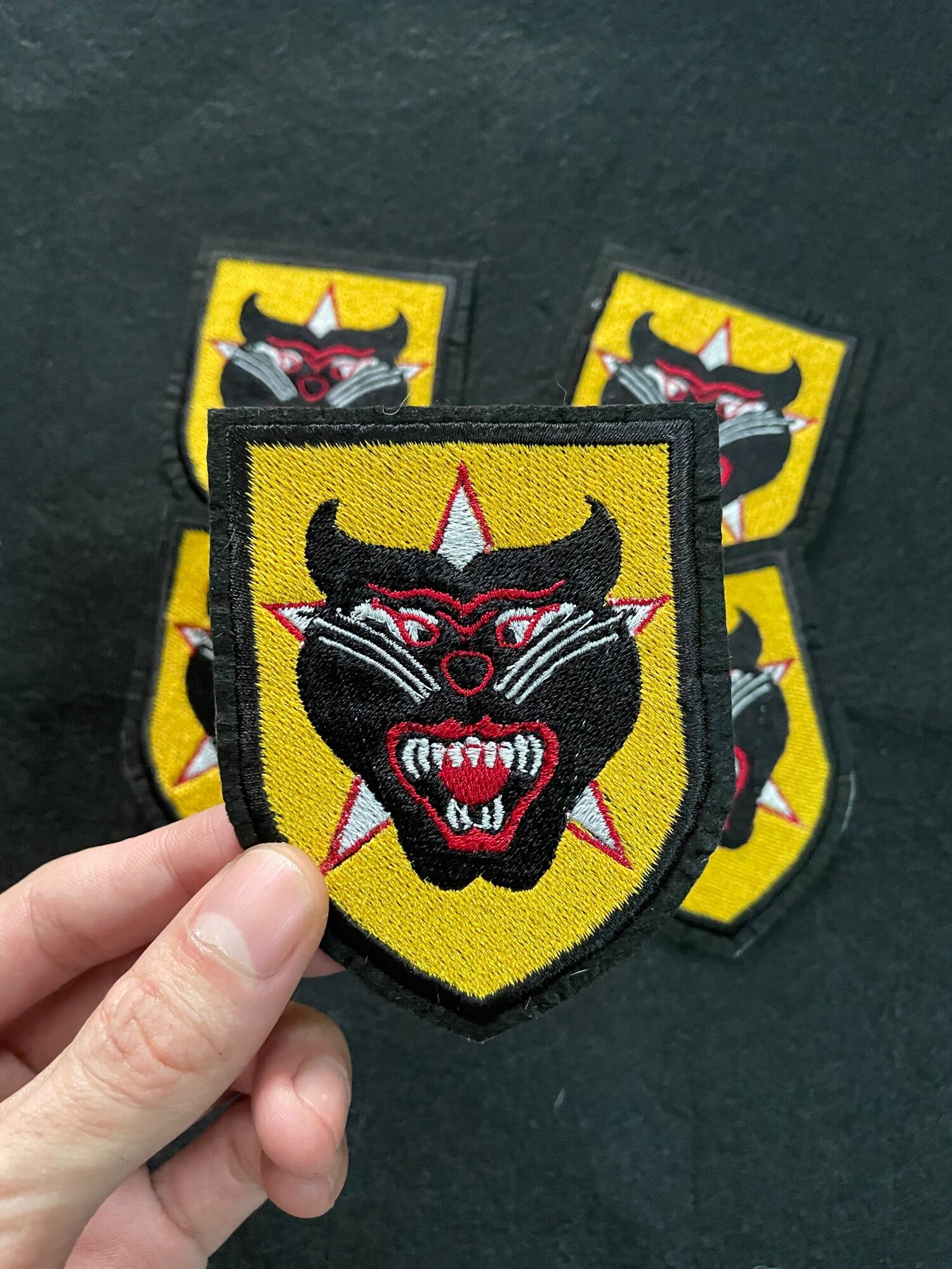 Sticker Patch thêu dán ủi phong cách Quân đội, phù hiệu Biệt Động Quân dành cho quần áo, miếng dán ủ