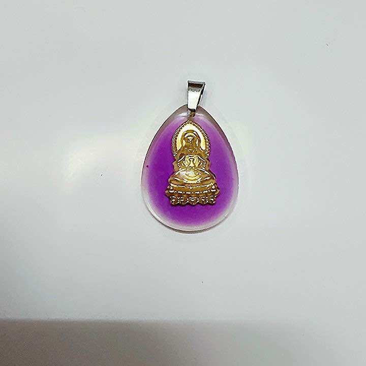 Mặt dây chuyền phật bà quan âm màu