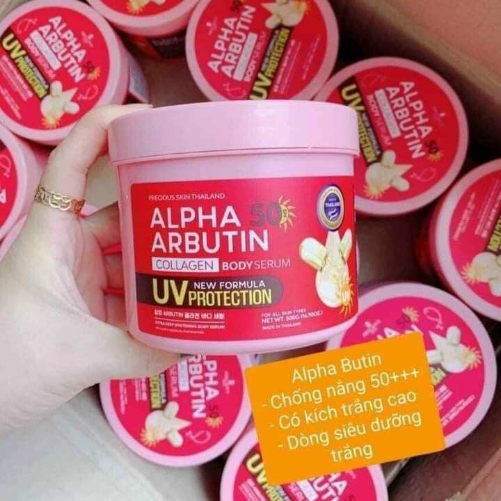 KEM KÍCH TRẮNG BODY ALPHA ARBUTIN 500ML
