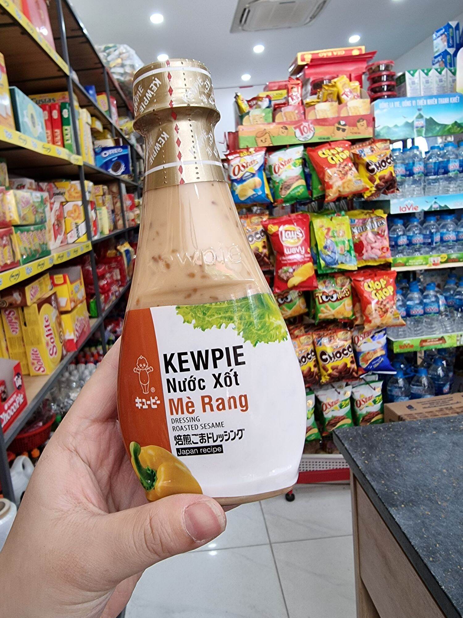 Nước xốt Mè rang Kewpie lọ 210ml