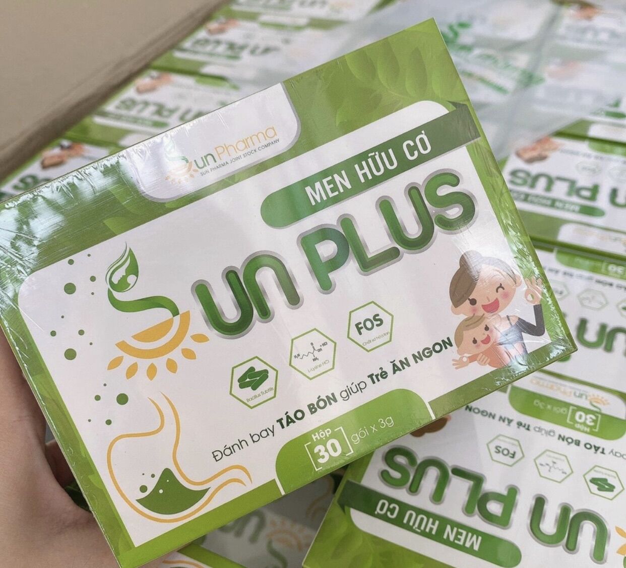 Men Hữu Cơ Sunplus - Tăng cường tiêu hóa, bé hết táo bón, hết rối loạn tiêu hóa