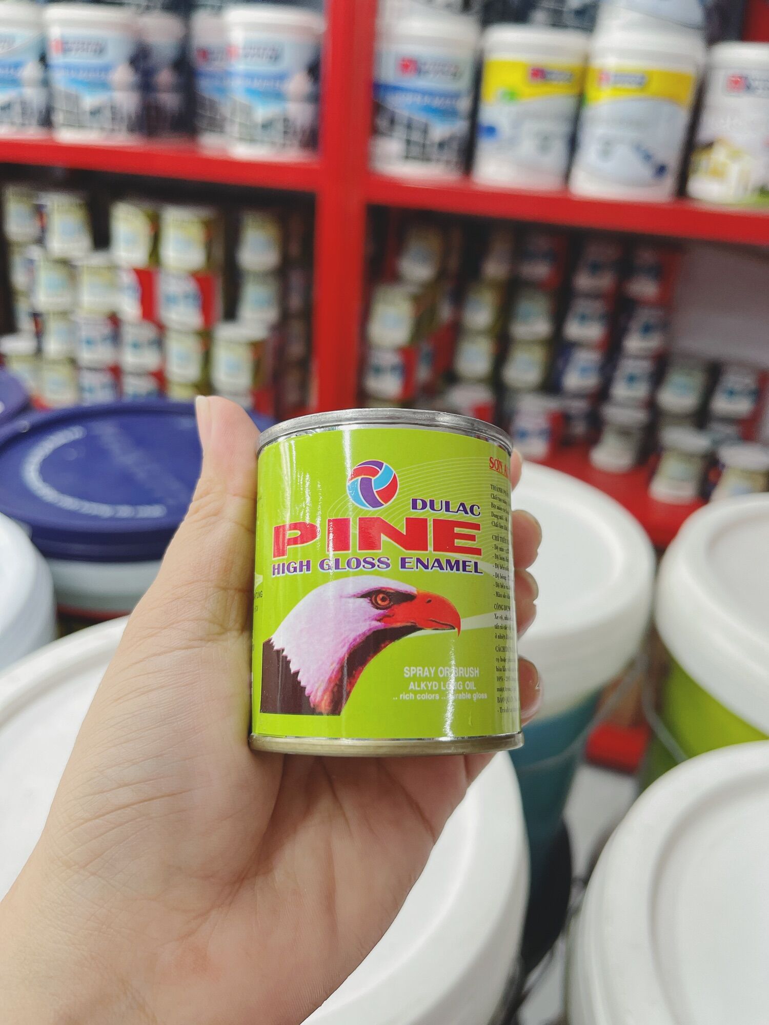 Sơn dầu trắng dulac pine 80g( hàng chính hãng