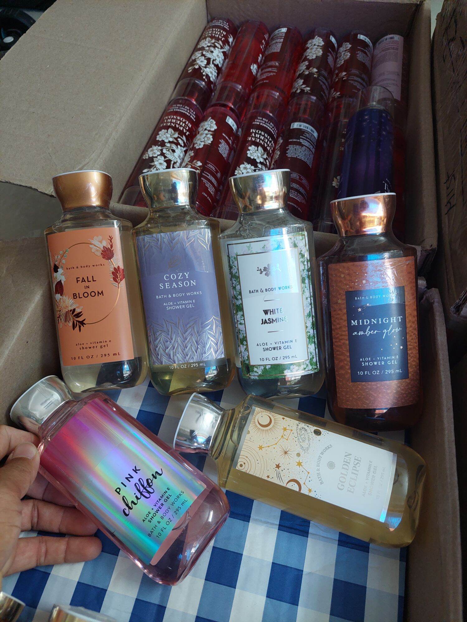 Sữa tắm mỹ bath&body works 295ml các mùi usa
