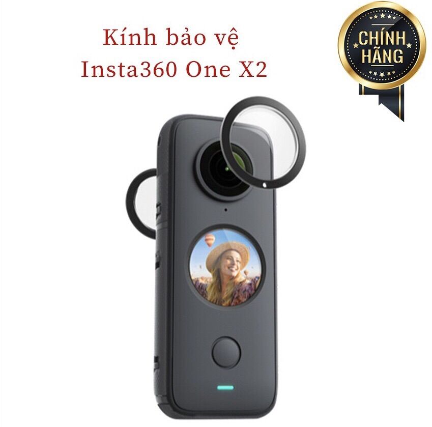 Kính cường lực bảo vệ camera 360 insta One X2