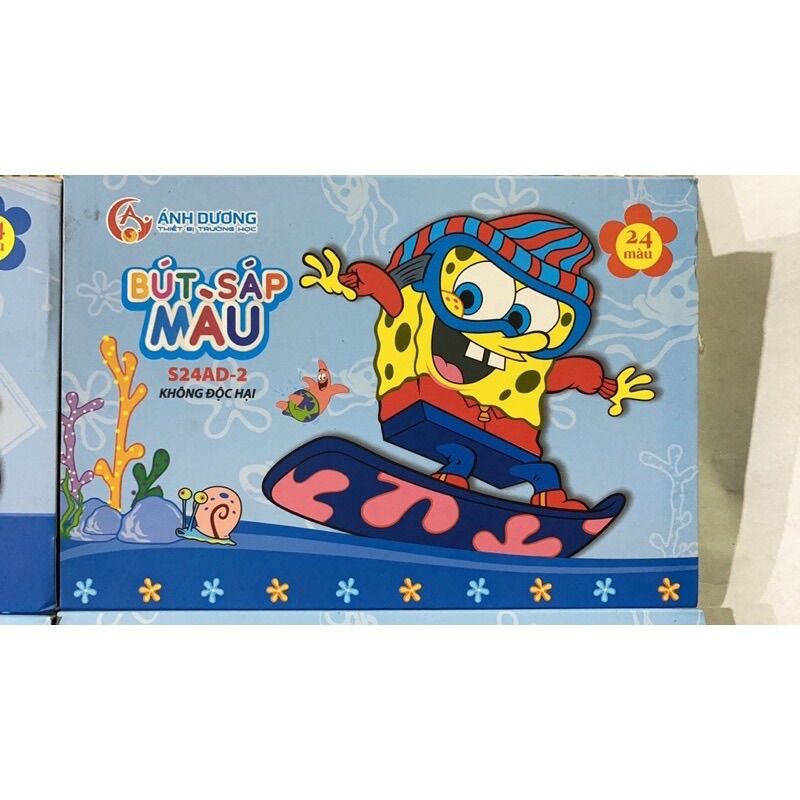 Bút sáp màu Ánh Dương (24màu) S24AD-2