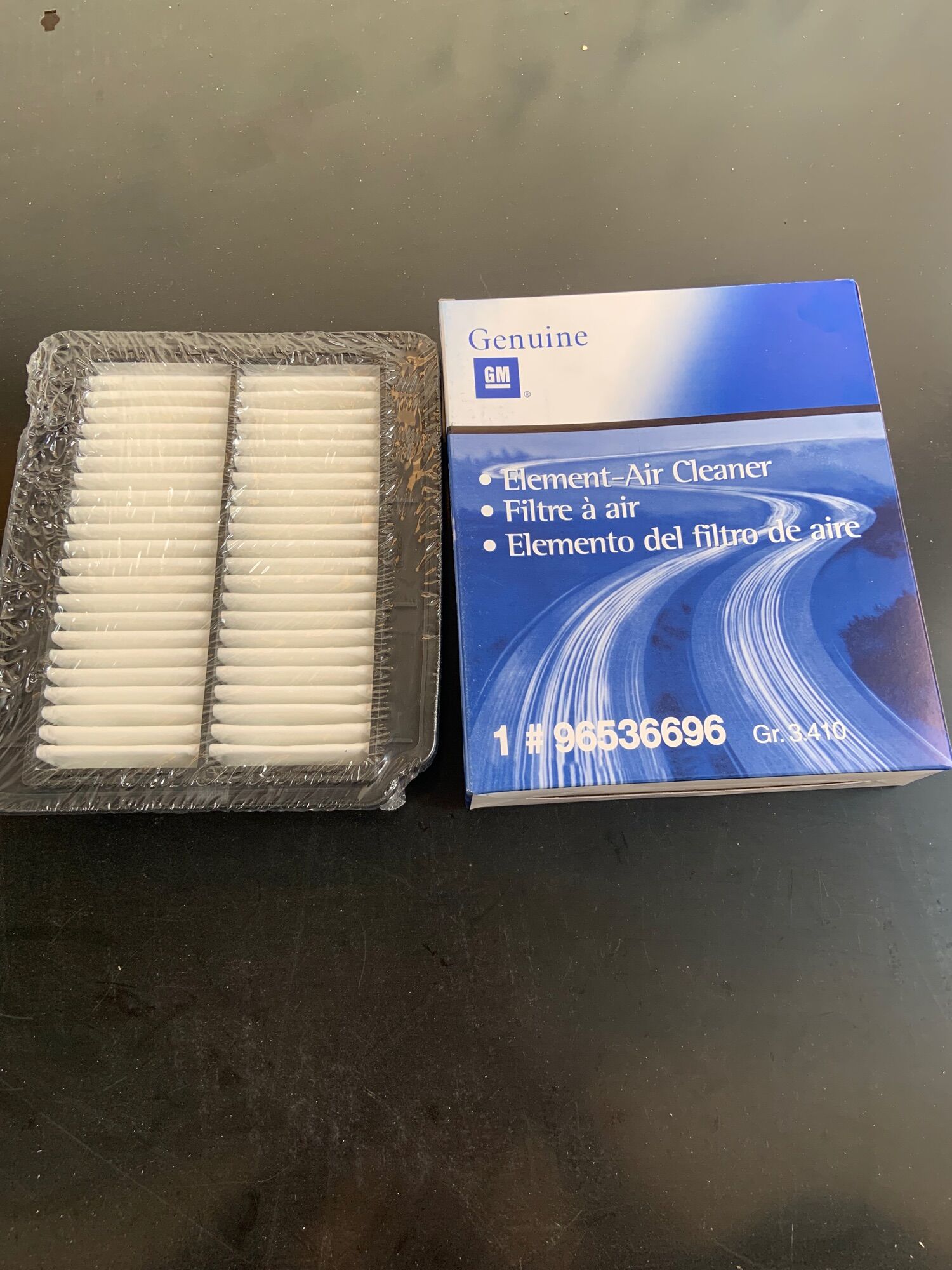 Lọc gió động cơ Gentra, Aveo, Kalos (96536696)
