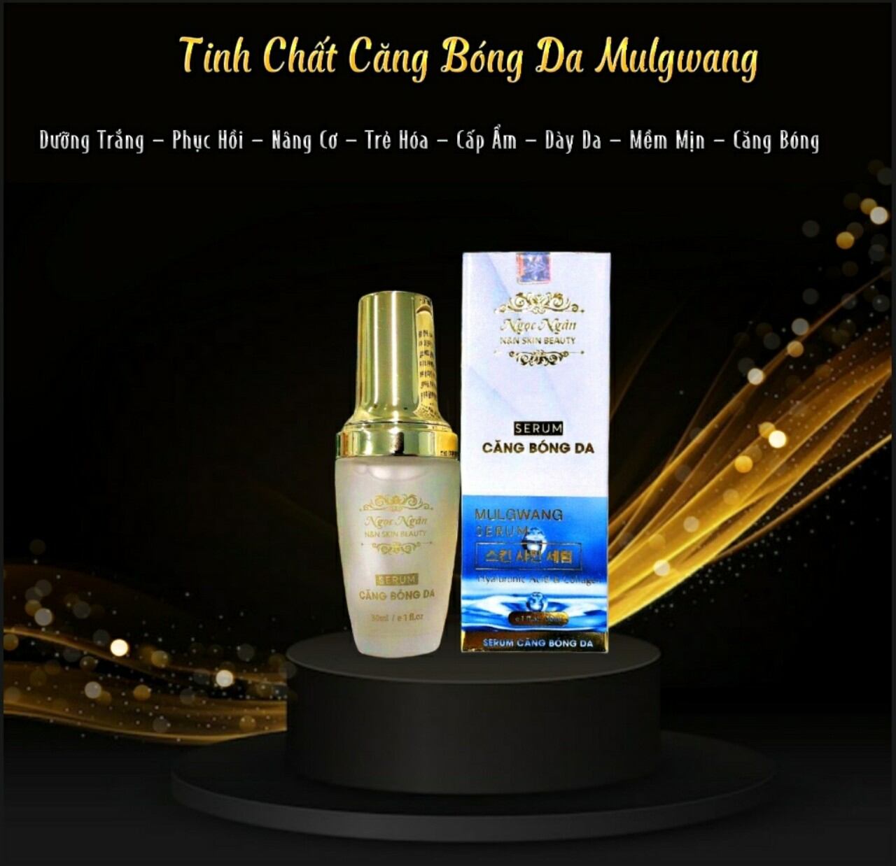 TINH CHẤT CĂNG BÓNG DA ( DA ĐẸP CHUẨN HÀN QUỐC)