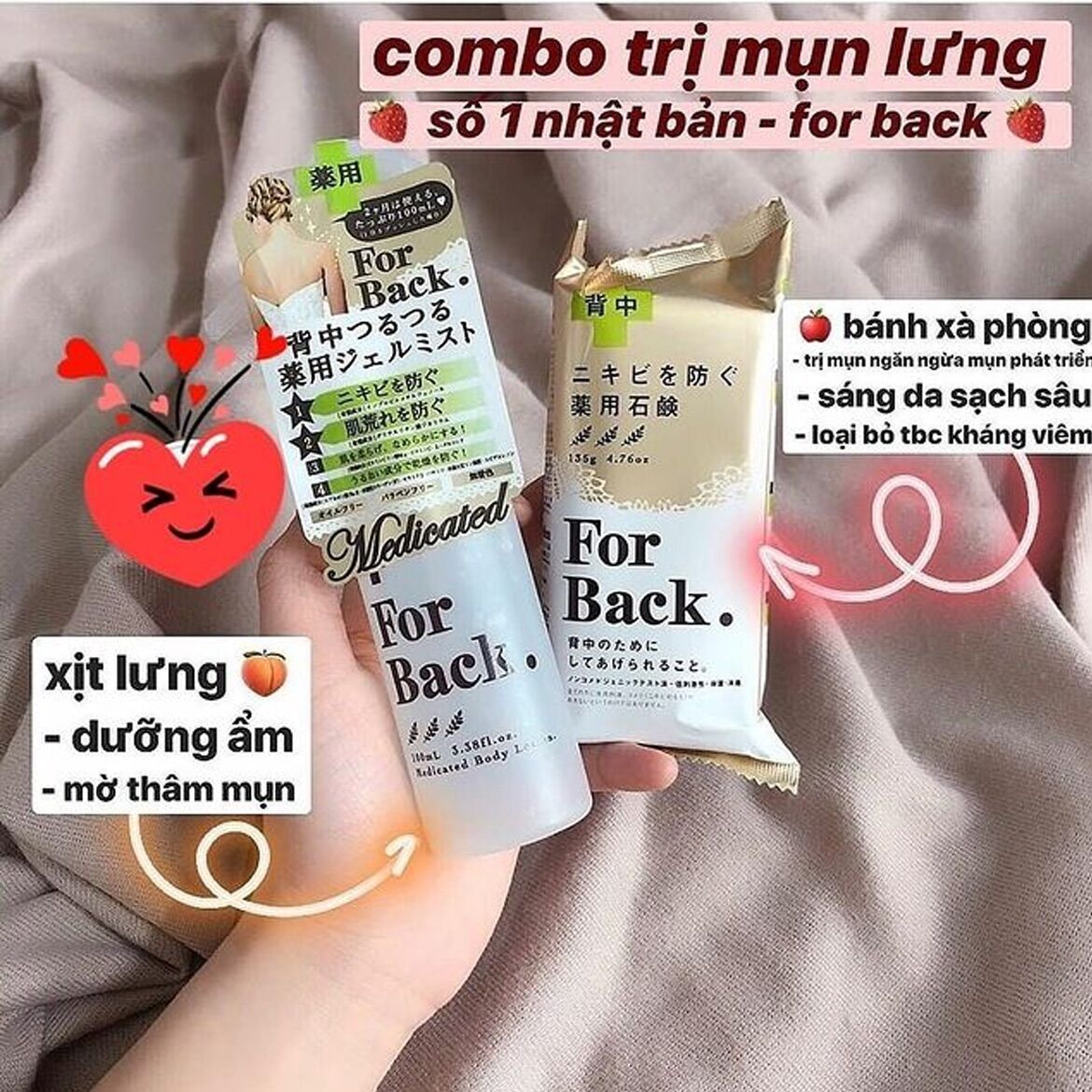 Xịt mụn lưng For Back Body Lotion 100ml | Vinie.minisize