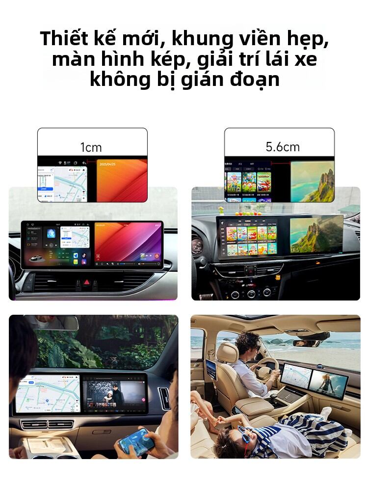 CHECHANGDA | Large Dual Central Control Screen 18.2 Inch Giá 19,672,000 Đồng*Miễn phí vận chuyển