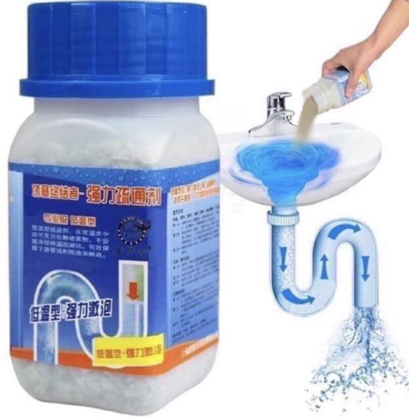 Bột thông cống, Thông bồn cầu cực mạnh, Bột Thông Cống Thần Thánh