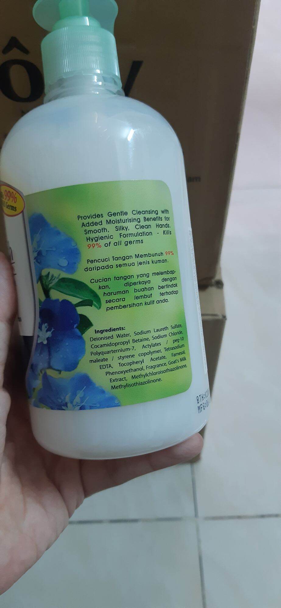 Nước Rửa Tay Fruiser 500ml dê