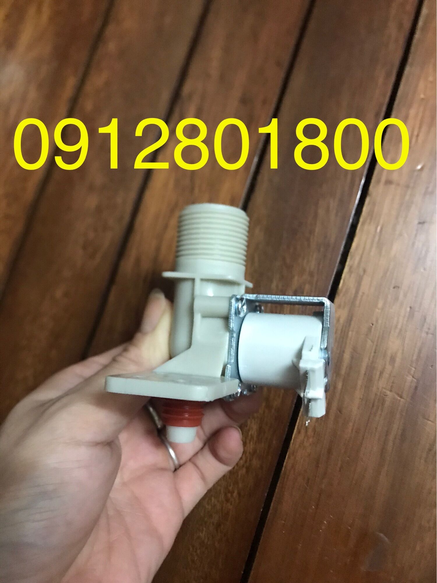 Van cấp nước đơn máy giặt LG DC 12V Hãng