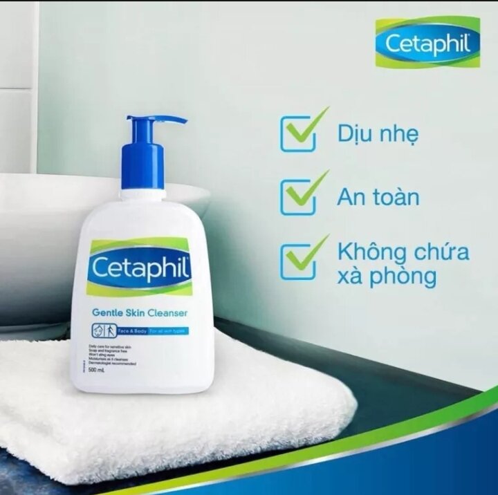 SỮA RỬA MẶT CETAPHIL GENTLE SKIN CLEANSER